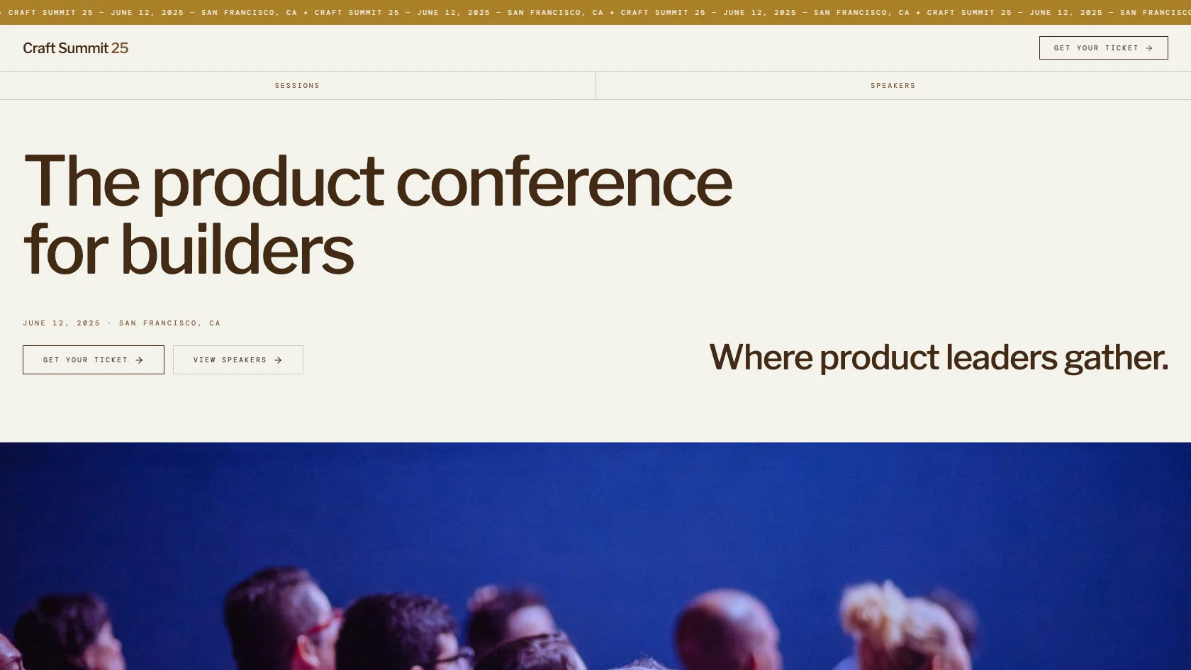 Loading preview of Nexus — Tech Conference & Developer Event Template